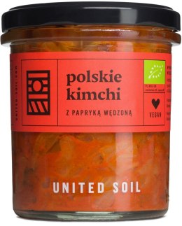 KIMCHI POLSKIE Z PAPRYKĄ WĘDZONĄ BIO 290 g - UNITED SOIL UNITED SOIL (kiszonki)