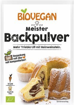 PROSZEK DO PIECZENIA BEZGLUTENOWY BIO (3 x 17 g) 51 g - BIOVEGAN BIOVEGAN (dodatki do wypieków, drożdże)