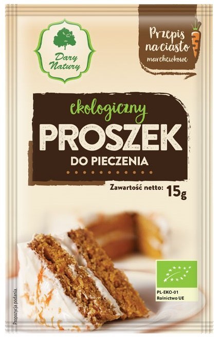 PROSZEK DO PIECZENIA BIO 15 g - DARY NATURY DARY NATURY - inne BIO