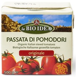 SOS POMIDOROWY PASSATA BIO 500 ml (KARTON) - LA BIO IDEA LA BIO IDEA (makarony, strączkowe,sosy pomidorowe)