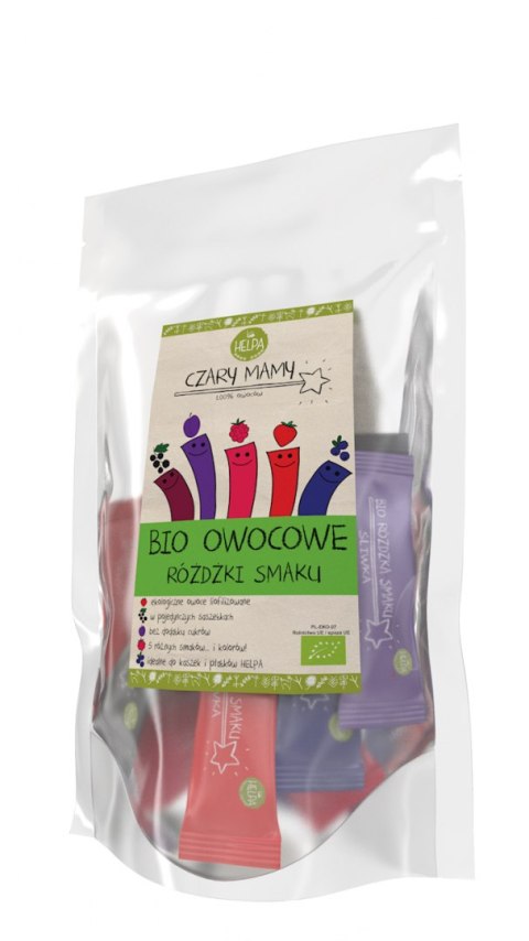 RÓŻDŻKI SMAKU OWOCOWE (LIOFILIZOWANE OWOCE) BIO (10 x 2 g) 20 g - HELPA HELPA (kaszki)