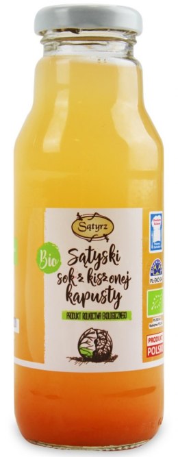 SOK Z KAPUSTY KISZONEJ Z MARCHEWKĄ BIO 300 ml - SĄTYRZ SĄTYRZ (warzywa kiszone)