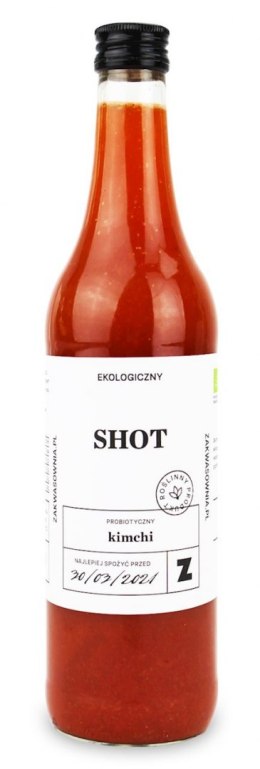 SHOT KIMCHI PROBIOTYCZNY BIO 500 ml - ZAKWASOWNIA ZAKWASOWNIA (zakwasy, kimchi, kombucha)