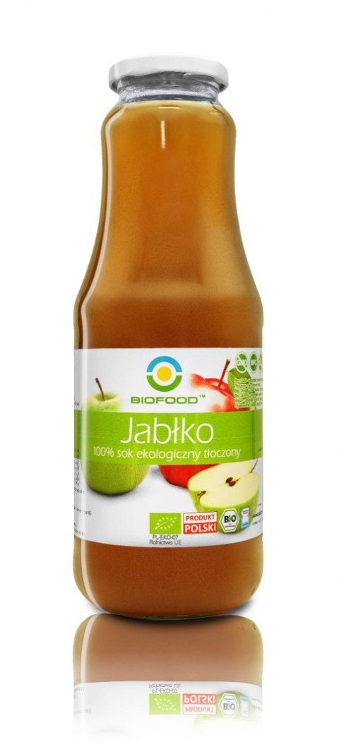 SOK JABŁKOWY NFC BEZGLUTENOWY BIO 1 L - BIO FOOD BIO FOOD (soki, przetwory, octy, olej kokosowy)