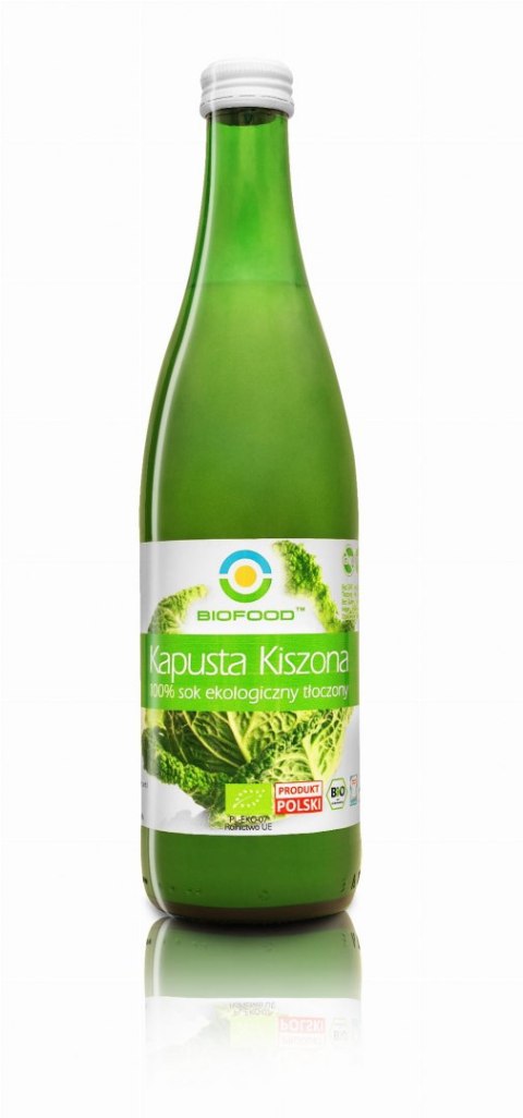 SOK Z KAPUSTY KISZONEJ NFC BEZGLUTENOWY BIO 500 ml - BIO FOOD BIO FOOD (soki, przetwory, octy, olej kokosowy)