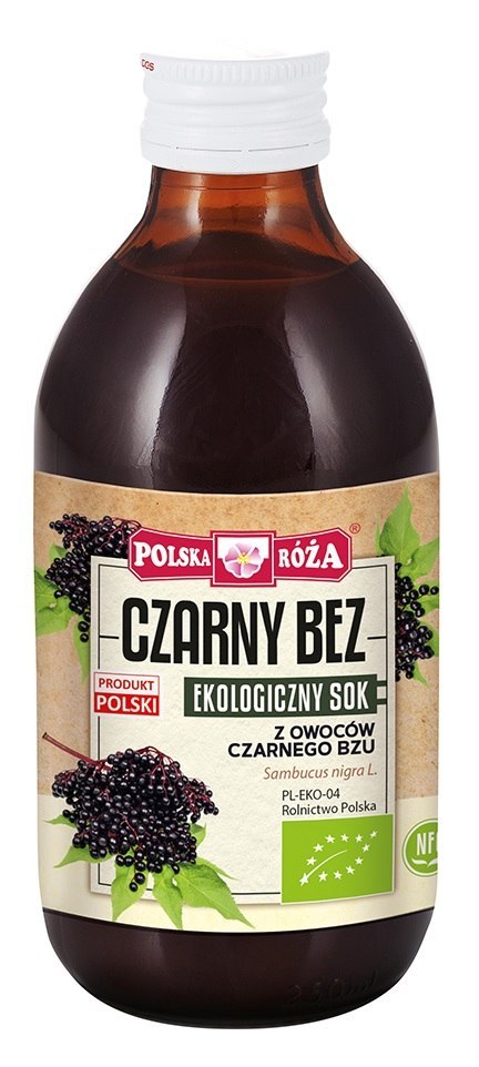 SOK Z CZARNEGO BZU NFC BIO 250 ml - POLSKA RÓŻA POLSKA RÓŻA (soki owocowe, syropy, shoty)