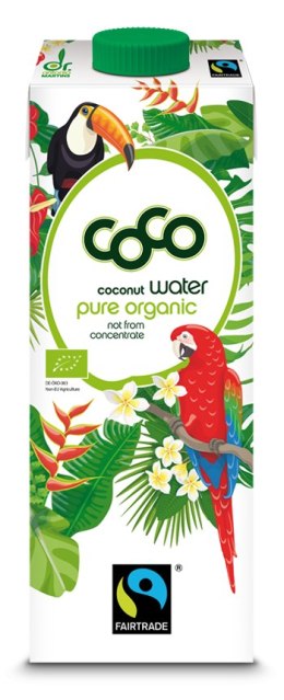 WODA KOKOSOWA FAIR TRADE BIO 1 L - COCO (DR MARTINS) COCO DR. MARTINS (wody kokosowe, napoje kokosowe)