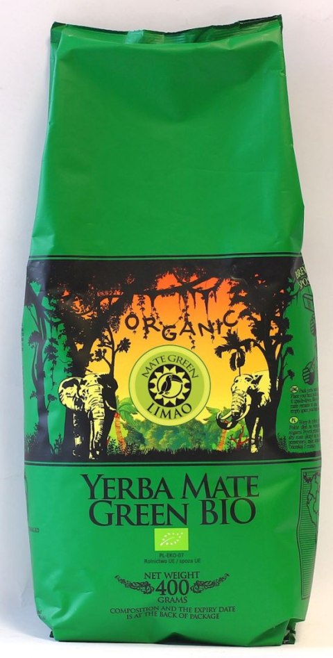 YERBA MATE LIMAO BIO 400 g - ORGANIC MATE GREEN ORGANIC MATE GREEN (yerba mate)