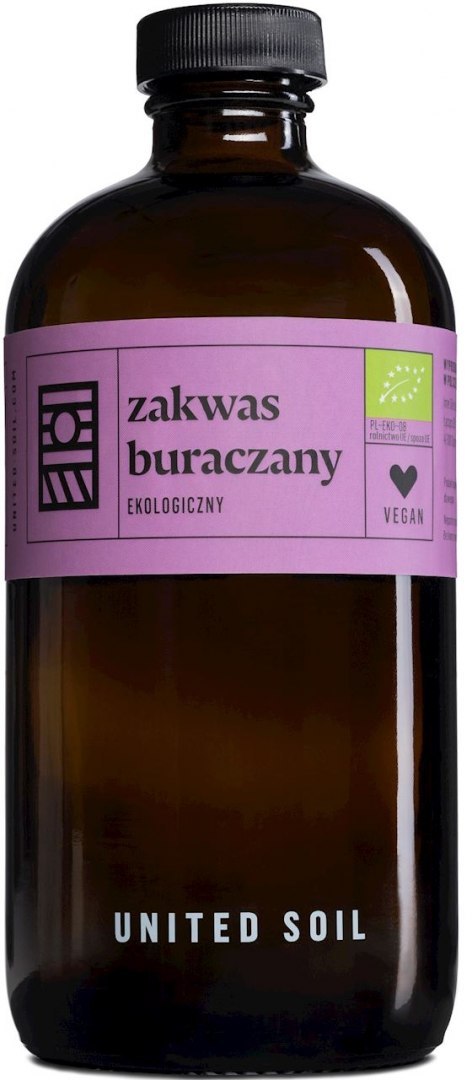 ZAKWAS Z BURAKÓW BIO 475 ml - UNITED SOIL UNITED SOIL (kiszonki)