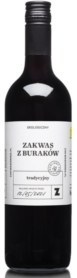 ZAKWAS Z BURAKÓW TRADYCYJNY BIO 700 ml - DELIKATNA DELIKATNA (kombucha, kimchi, zakwas)