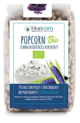 POPCORN (ZIARNO KUKURYDZY NIEBIESKIEJ) BEZGLUTENOWE BIO 350 g - BLUECORN POPCROP (produkty niebieska kukurydza)