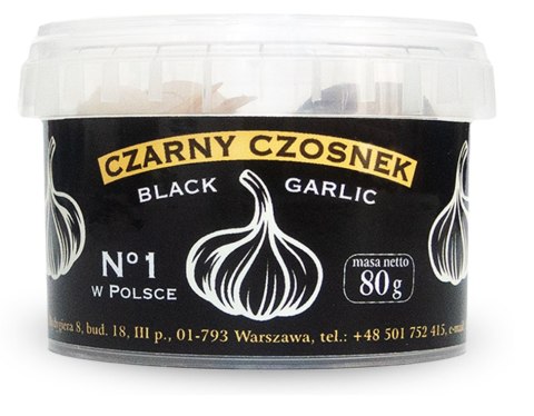 CZARNY CZOSNEK BEZGLUTENOWY BIO 80 g - PIĘĆ PRZEMIAN PIĘĆ PRZEMIAN (produkty spożywcze)