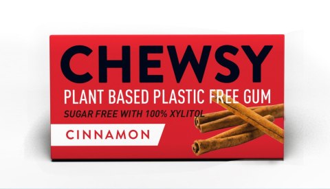 GUMA DO ŻUCIA Z KSYLITOLEM O SMAKU CYNAMONOWYM 15 g - CHEWSY CHEWSY (gumy i pastylki)