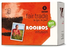 HERBATKA ROOIBOS INFUSION FAIR TRADE BIO (20 x 1,5 g) 30 g - OXFAM OXFAM FAIR TRADE (FT) (kawy i inne produkty FT)
