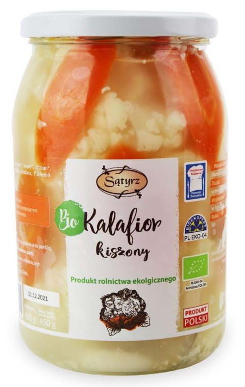 KALAFIOR KISZONY BIO 850 g (450 g) - SĄTYRZ SĄTYRZ (warzywa kiszone)