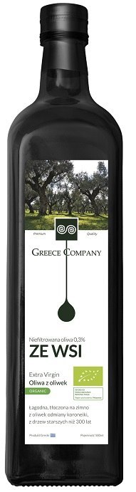 OLIWA Z OLIWEK EXTRA VIRGIN ZE WSI BIO 500 ml - GREECE COMPANY GREECE COMPANY (oliwa z oliwek)