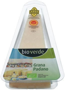 SER TWARDY GRANA PADANO BIO 125 g - BIO VERDE BIO VERDE (sery, wędliny, humusy, inne)
