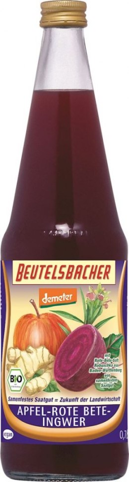 SOK JABŁKO - BURAK - IMBIR DEMETER BIO 700 ml - BEUTELSBACHER BEUTELSBACHER (soki, napoje, ocet jabłkowy)