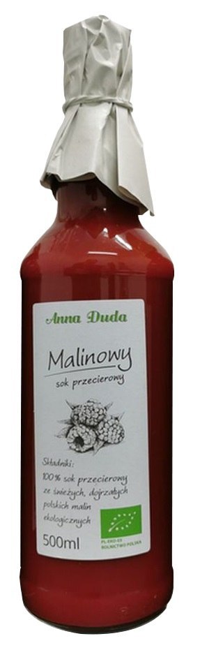 SOK PRZECIEROWY MALINOWY BIO 500 ml - PROSTO ZE WSI PROSTO ZE WSI (soki przecierowe)