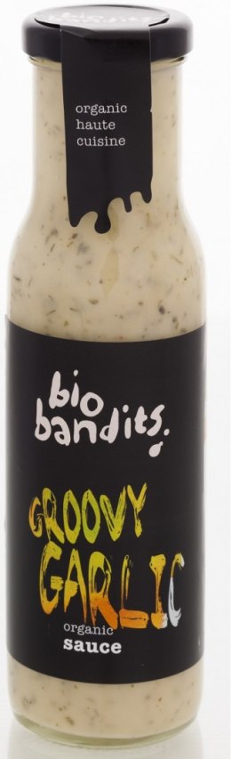 SOS CZOSNKOWY BIO 250 ml - BIO BANDITS BIO BANDITS (dressingi, sosy, majonezy)