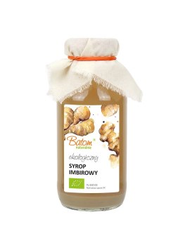 SYROP IMBIROWY BIO 330 ml - BATOM BATOM (dżemy, soki, kompoty, czystek)