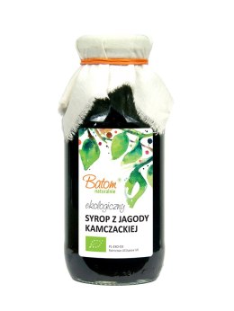 SYROP Z JAGODY KAMCZACKIEJ BIO 330 ml - BATOM BATOM (oleje, soki, sole kąpielowe)