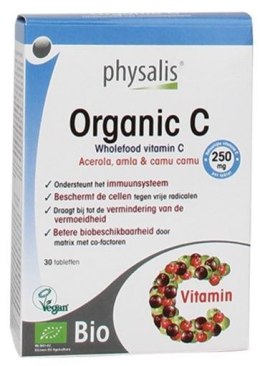 WITAMINA C BIO 30 TABLETEK 29,1 g (1000 mg) - PHYSALIS PHYSALIS (olejki eteryczne, suplementy)