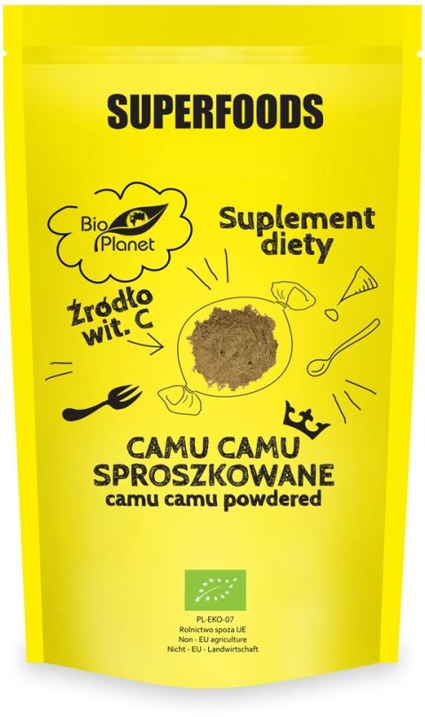 CAMU CAMU SPROSZKOWANE BIO 150 g - BIO PLANET BIO PLANET - seria SUPERFOODS