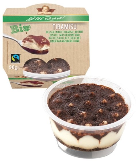 DESER TIRAMISU FAIR TRADE BIO 90 g - GILDO RACHELLI GILDO RACHELLI (desery)