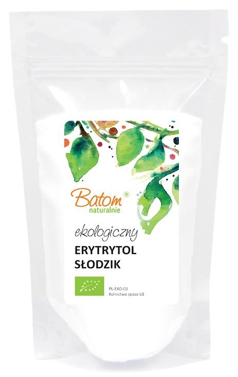 ERYTRYTOL BIO 1 kg - BATOM BATOM (oleje, soki, sole kąpielowe)
