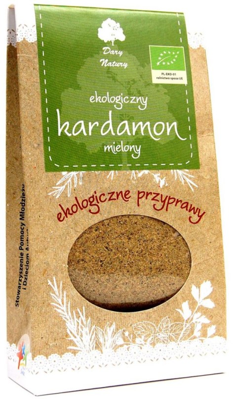 KARDAMON MIELONY BIO 50 g - DARY NATURY DARY NATURY - przyprawy i zioła