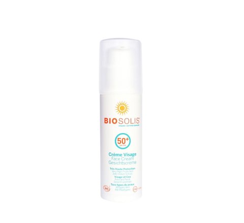 KREM PRZECIWSŁONECZNY DO TWARZY SPF 50+ ECO 50 ml - BIOSOLIS (PRODUKT SEZONOWY) BIOSOLIS (kosmetyki przeciwsłoneczne)