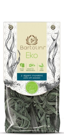 MAKARON (SEMOLINOWY Z ALGAMI MORSKIMI) GNIAZDA TAGLIATELLE BIO 250 g - BARTOLINI BARTOLINI (makarony)