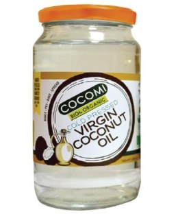 OLEJ KOKOSOWY VIRGIN BIO 1 L - COCOMI COCOMI (wody kokosowe, oleje kokosowe, śmietanki)