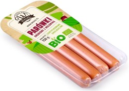 PARÓWKI DROBIOWE Z WOŁOWINĄ BIO 150 g - WASĄG (NA ZAMÓWIENIE) WASĄG (wędliny wieprzowe, drobiowe)