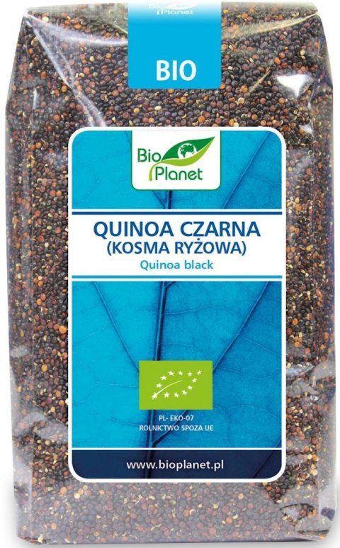 QUINOA CZARNA (KOMOSA RYŻOWA) BIO 500 g - BIO PLANET BIO PLANET - seria NIEBIESKA (ryże, kasze, ziarna)