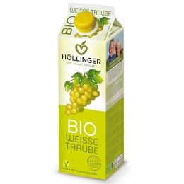 SOK Z BIAŁYCH WINOGRON NFC BIO 1 L - HOLLINGER HOLLINGER (soki, nektary, napoje, syropy)