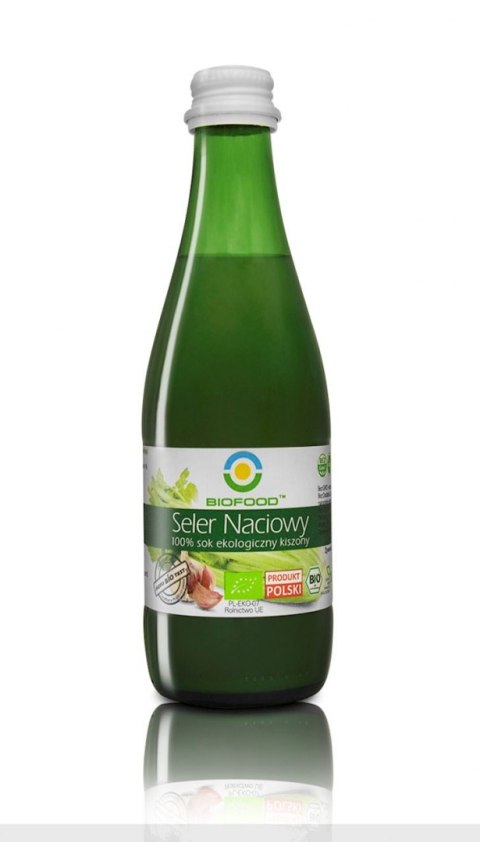 SOK Z SELERA NACIOWEGO KISZONEGO NFC BEZGLUTENOWY BIO 300 ml - BIO FOOD BIO FOOD (soki, przetwory, octy, olej kokosowy)