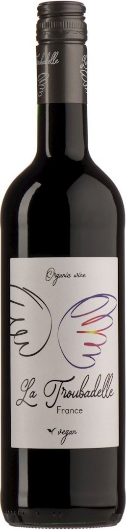 WINO LA TROUBADELLE CZERWONE WYTRAWNE BIO 0,75 L (FRANCJA) WINA - ZAGRANICZNE