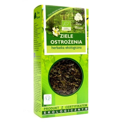 HERBATKA ZIELE OSTROŻENIA BIO 25 g - DARY NATURY DARY NATURY - herbatki BIO