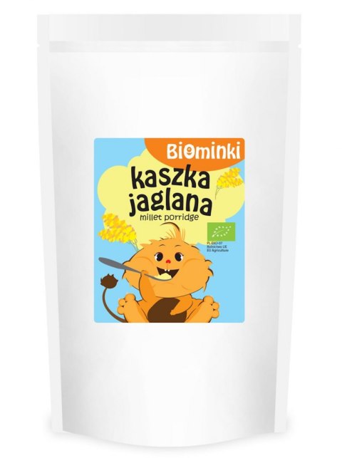 KASZKA JAGLANA BEZ DODATKU CUKRÓW BIO 500 g - BIOMINKI BIOMINKI (przekąski dla dzieci, kaszki)