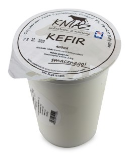 KEFIR BIO 400 ml - EKO KNIAŹ (NA ZAMÓWIENIE) EKO KNIAŹ (nabiał z mleka krowiego)