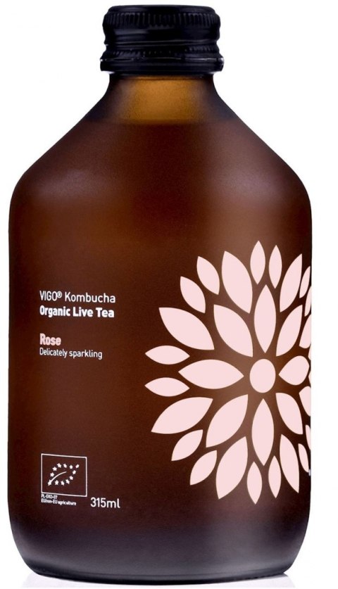 KOMBUCHA RÓŻANA BEZGLUTENOWA BIO 330 ml - VIGO VIGO YOKO (kombucha)