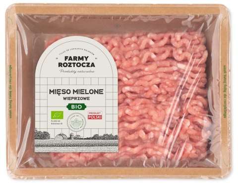 MIĘSO MIELONE WIEPRZOWE SUROWE BIO 300 g - FARMY ROZTOCZA (NA ZAMÓWIENIE) FARMY ROZTOCZA (mięso wieprzowe, wołowe, grillowe)