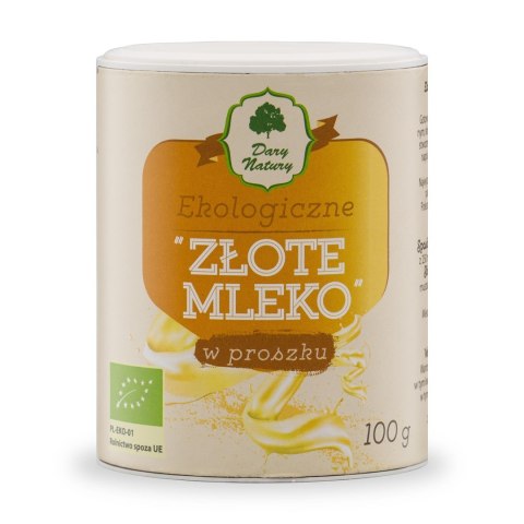 MIESZANKA PRZYPRAW "ZŁOTE MLEKO" BIO 100 g - DARY NATURY DARY NATURY - przyprawy i zioła