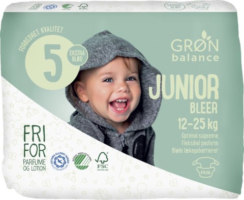 PIELUCHY JUNIOR ECO 12 - 25 kg (44 szt.) - GRON BALANCE GRON BALANCE (kosmetyki, środki czystości)