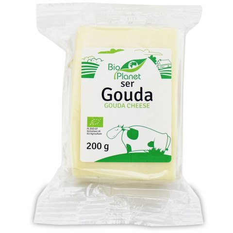 SER GOUDA BIO 200 g - BIO PLANET BIO PLANET - CHŁODNICZE