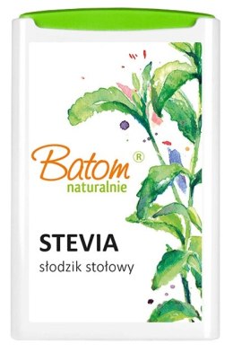 STEVIA PASTYLKI W DOZOWNIKU 18 g (300 szt) - BATOM BATOM (dżemy, soki, kompoty, czystek)