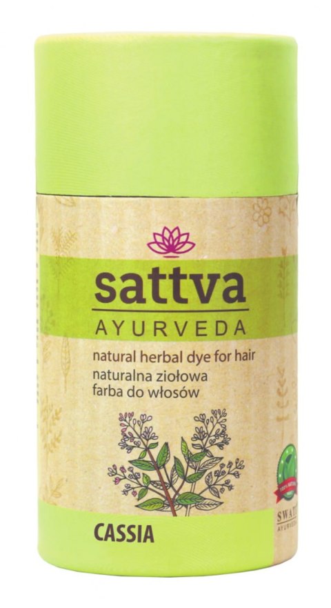 HENNA BEZBARWNA CASSIA ECO 150 g - SATTVA (AYURVEDA) SATTVA (kadzidła, kosmetyki)