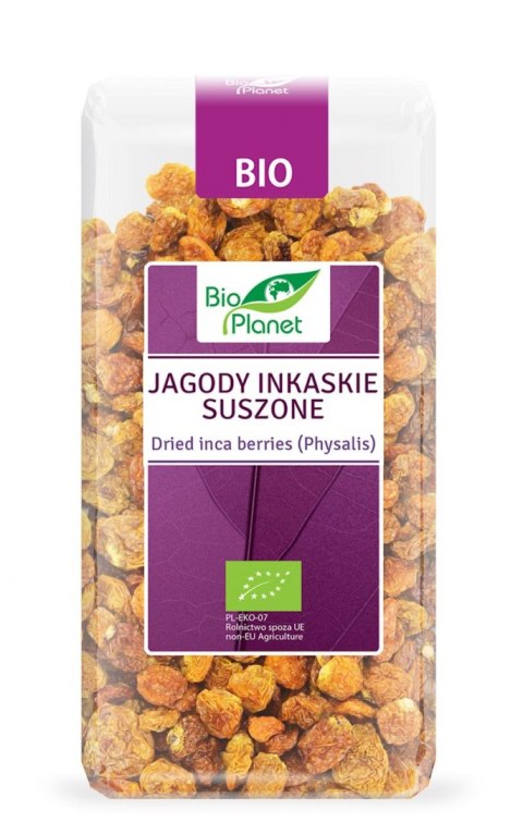 JAGODY INKASKIE SUSZONE BIO 400 g - BIO PLANET BIO PLANET - seria FIOLETOWA (owoce suszone)